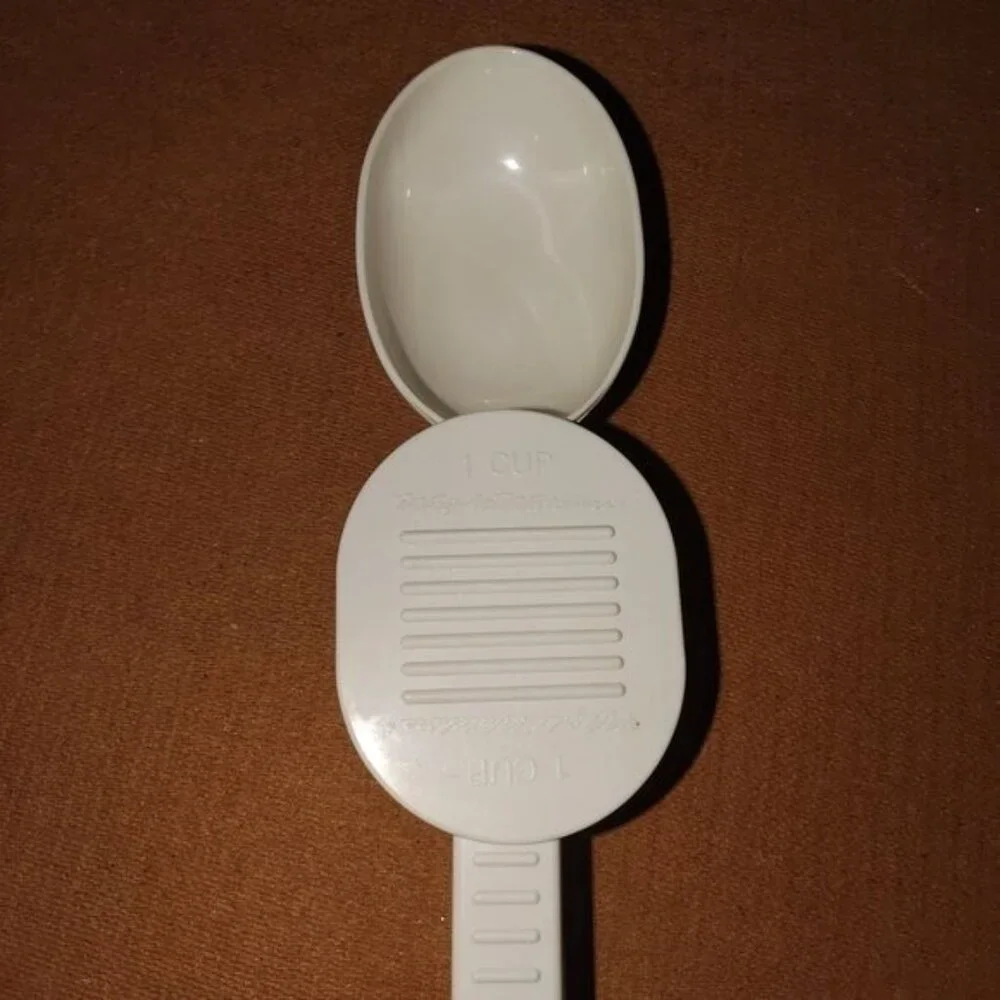 WEIGHT WATCHERS-6 Adjustable White Plastic Measuring Spoons & Cups *